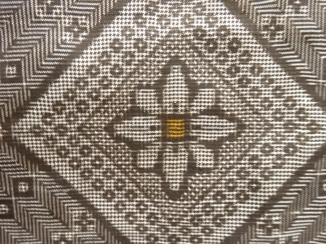 JAPANESE KIMONO / ANTIQUE KIMONO / SILK / DORO OSHIMA TSUMUGI